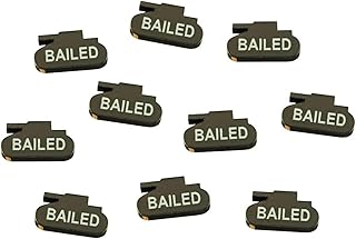 LITKO Tank Bailed Tokens, Black (10)