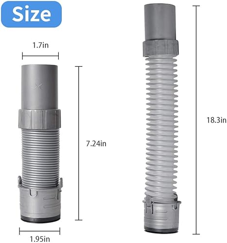 Miniatura 7 de Piezas de repuesto de manguera de aspiradora para aspiradora Shark Navigator Lift-Away NV350, NV351, NV352, NV355, NV356E, NV356, NV357, NV360,