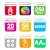HONWELL Patio Umbrella Lights Outdoor Umbrella Pole Light Battery Operated Cordless 12 Color Changing Umbrella Light with Remote, Multi Colored LED Outside Lights for Deck Umbrella Camping Tents