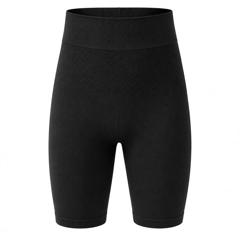 Men Supporter Shapewear | Waist & Tummy Tucker Compression Body Shaper Shorts for Men | High Waist Slimming Supporter Innerwear | Breathable Shapewear (Black, 2XL)-image-20