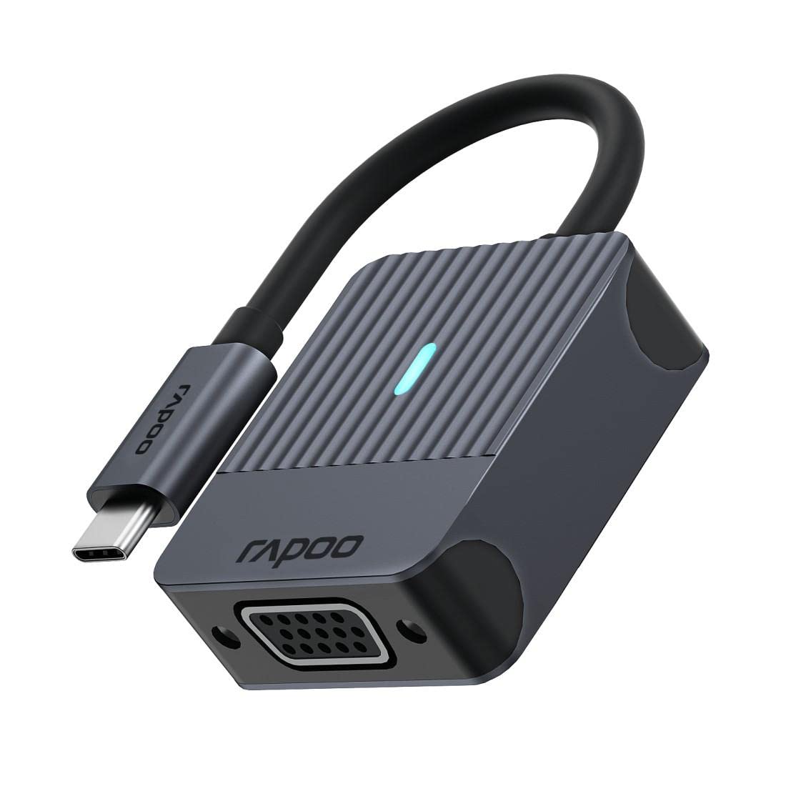Rapoo UCA-1003 0,15 m USB Type-C VGA (D-Sub) Noir, Black