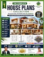 The Complete House Plans Collection Volume 1 - 3D Elevations Interiors and MEP Drawings B0HDVCSVRM Book Cover
