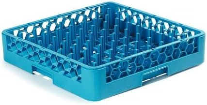 Carlisle RTP14 OptiClean Polypropylene Tall Peg Plate & Tray Rack, 19.75 x 19.75