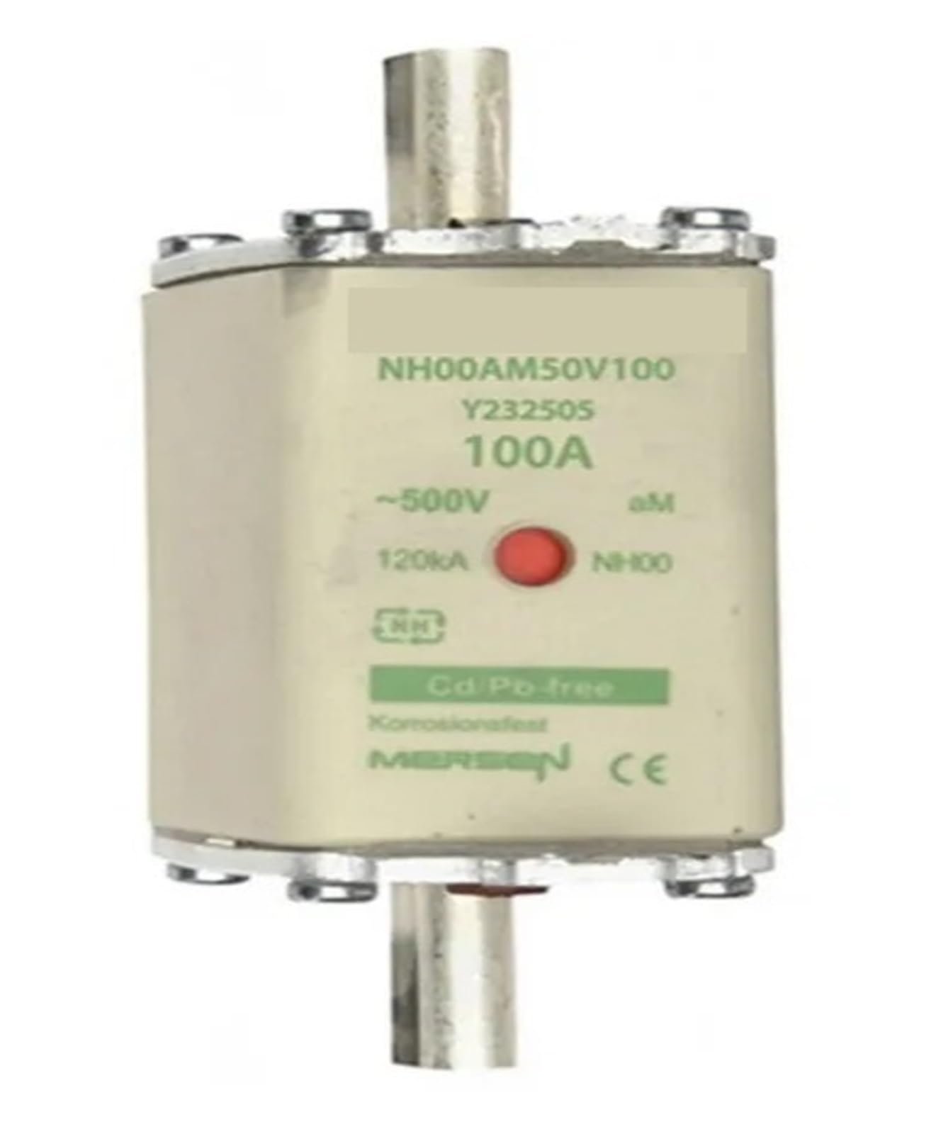 Fusible NH00AM50V160 J227869 160A pour éviter les coupures de courant sur les moteurs d'ateliers