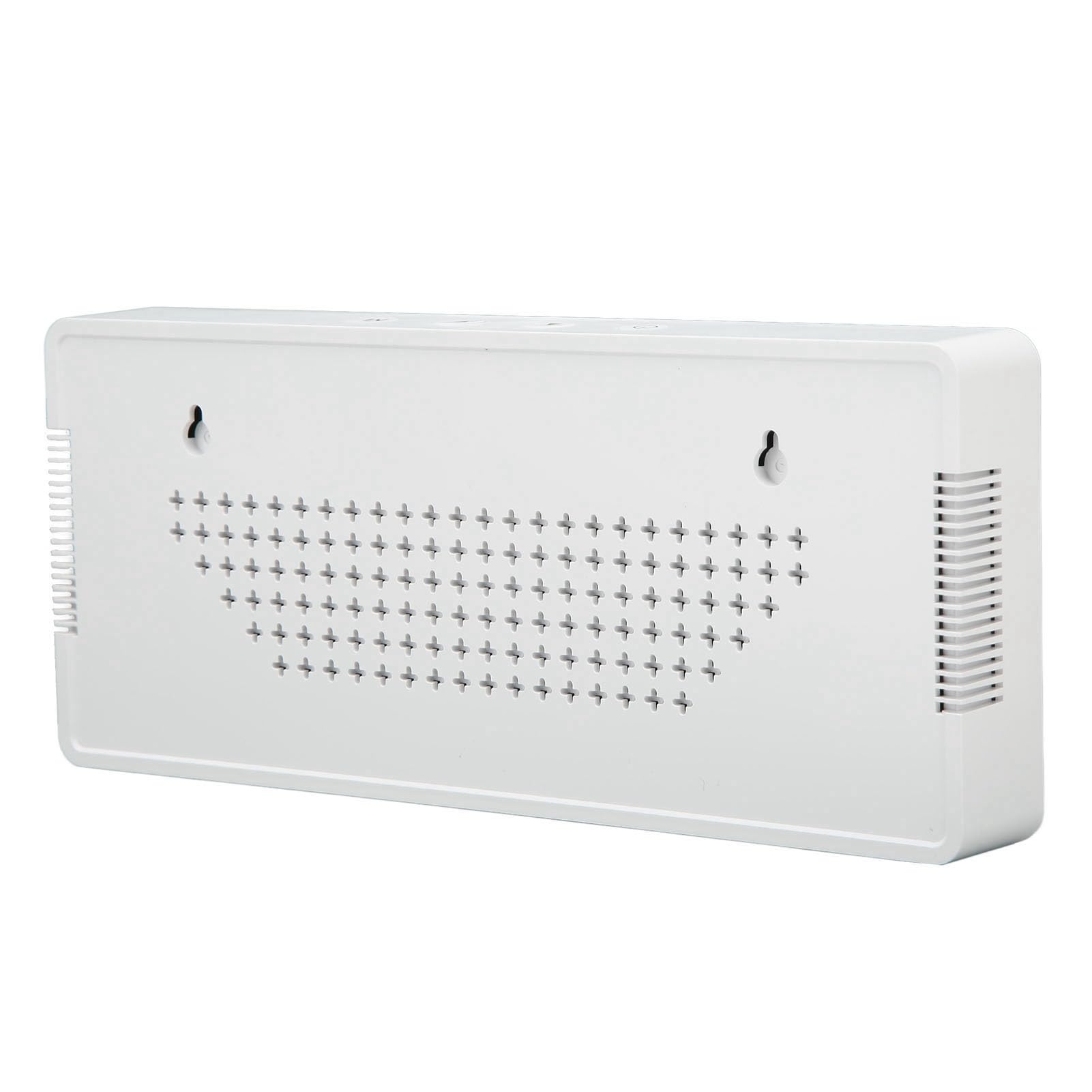 Medidor de Decibelios Lector de Nivel de Sonido 4 en 1, Medidor de Decibelios Medidor de Nivel de Sonido para Colgar en la Pared Alta Precisión Carga Fácil, Medidor de Decibelios