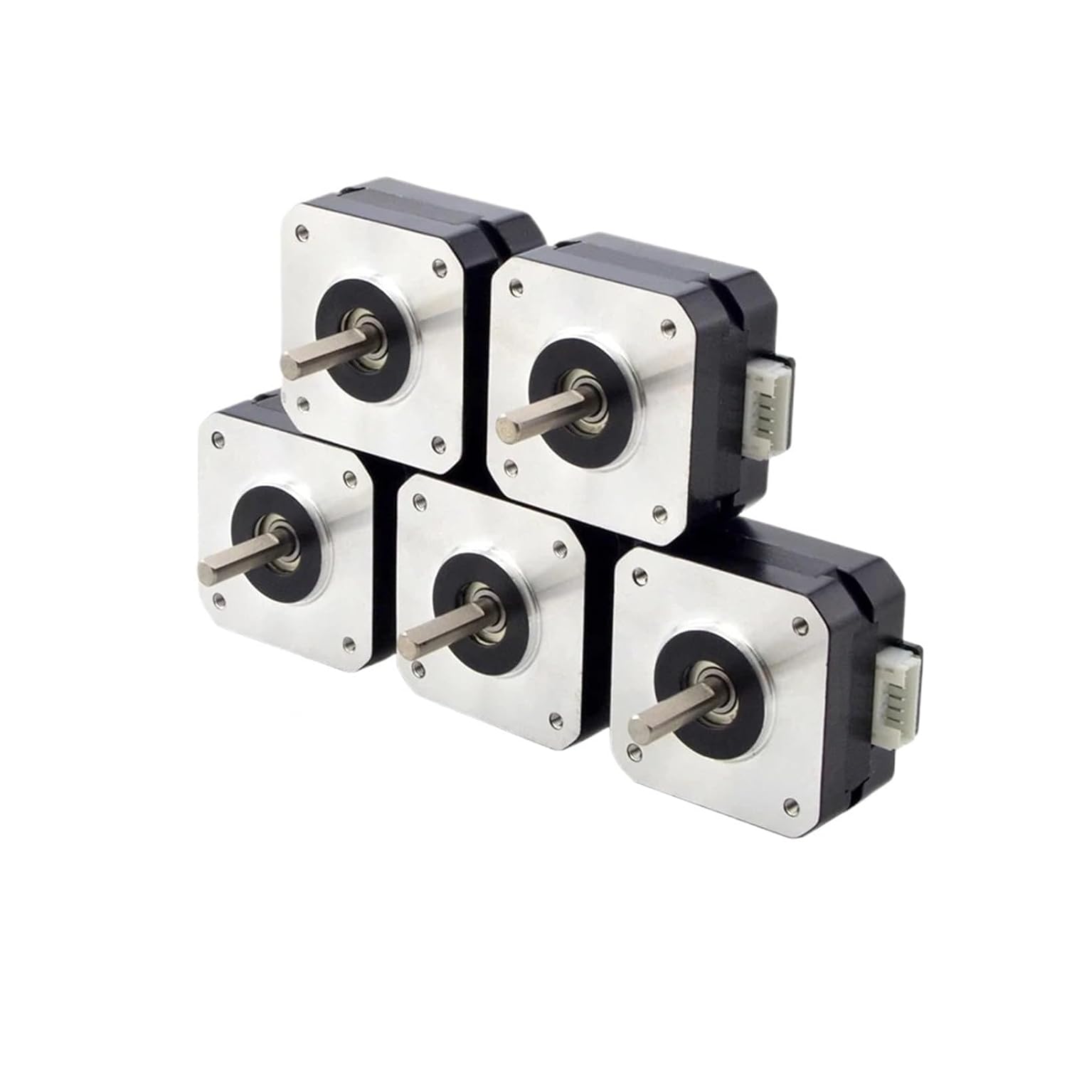 17HE08-1004S Stepper Motor 23mm 17Ncm 1A Step 42 1/3/5Pcs(5PC 17HE08-1004S)