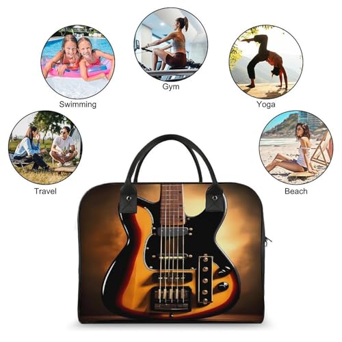 Maletín ligero para laptop estilo guitarra instrumental miniatura 4