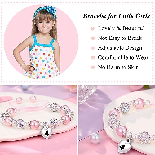 PINKDODO Birthday Gifts for 4-10 Year Old Girl Bracelet Jewelry Gifts4