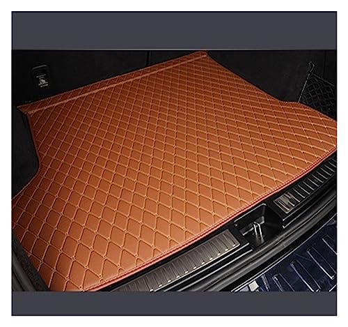 Tapis de coffre voiture caoutchouc cargo boot liner pour X1 2010-2015 brun