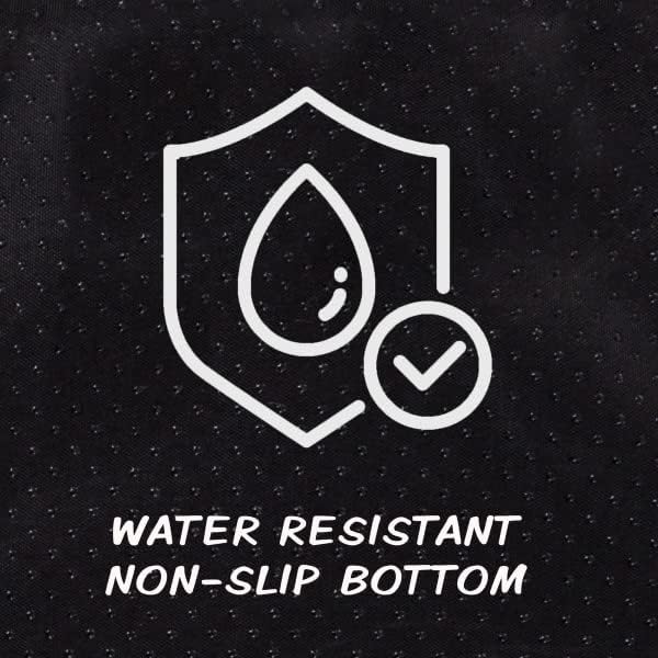 Vista 4 de PETMAKER Cama ortopédica para perros de espuma viscoelástica de 2 capas con funda lavable a máquina, cama de perro de 37 x 24 pulgadas para perros