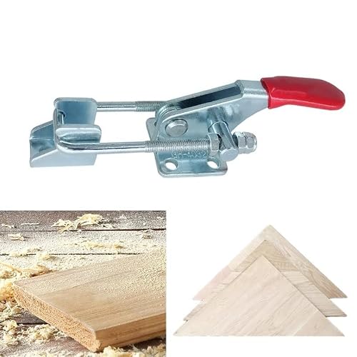 Image of 4 Pcs for Toggle Clamp Latch GH-40323 360Lbs Load Bearing Hcs Anti-Corrosion for Sheet Metal Welding Machine Electronic Assembly
