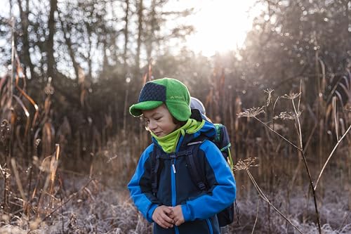 VAUDE Softshell Jacke Kids Rondane IV - hochwertige Outdoorjacke, wind- und wasserabweisende Regenjacke mit Kapuze… – Ansicht 3