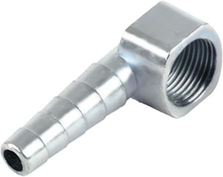 Ocak LPG T p Gaz Ba lant s  Hortum Rekoru, 1/2 Pipo L Set, Gri, 10x10x10 cm, 1 Adet