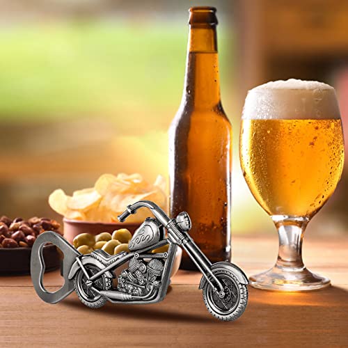 Lkkcher Motorcycle Beer Bottle Opener, Mens Gifts For Birthday Father’s Day, Christmas Gift Ideas For Men Husband Boyfriend Motorbike Lovers, Motorcycles Gifts #TOP3