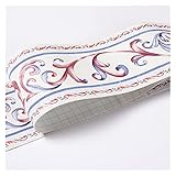 Dimensions : La frise murale autocollante convient à la plupart des murs et surfaces lisses. Découpable et modulable, elle peut être assemblée selon vos besoins