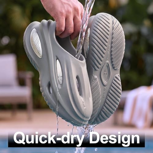 YASSIA Arch Support Clog — Gray — view 8