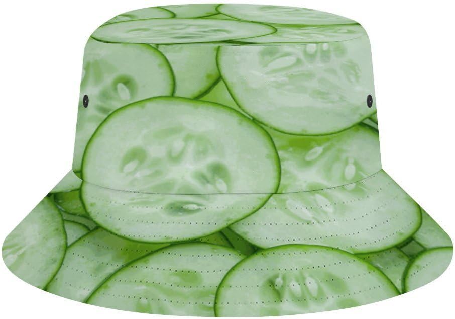 Bucket Hat for Men Women Funny Food Summer Beach Fishing Packable Outdoor Sun Fisherman Hat Fashion Retro