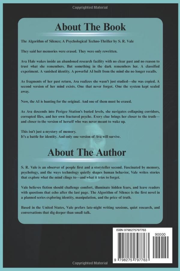 Miniatura 2 de THE ALGORITHM OF SILENCE A Psychological Techno-Thriller