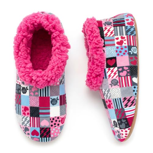 Image of Cozylook Fuzzy Slippers for Women Indoor Soft Sole Slipper Socks | Warm plush feel, non slip grippers, easy step-in, flexible bottom, bedroom and home wear