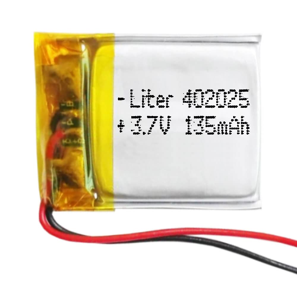 Liter Energy Battery 402025 LiPo 3.7V 135mAh