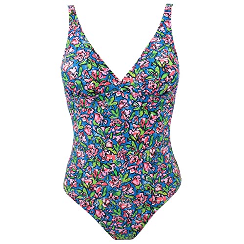 Maillot de bain 1 pièce Florenza bleu avec coques amovibles