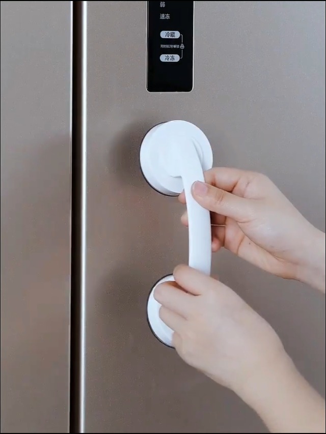 KAFENDA potente maniglia a ventosa, maniglia ausiliaria per porte in vetro, finestre e mobili, nessuna necessità di installazione di perforazione, rimovibile e riutilizzabile KAFENDA potente maniglia a ventosa, maniglia ausiliaria per porte in vetro, finestre e mobili, nessuna necessità di installazione di perforazione, rimovibile e riutilizzabile
