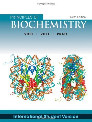 By Donald Voet - Principles of Biochemistry. Donald Voet, Judith G. Voet, Charlott (4th International student Edition) (2012-04-16) [Paperback]