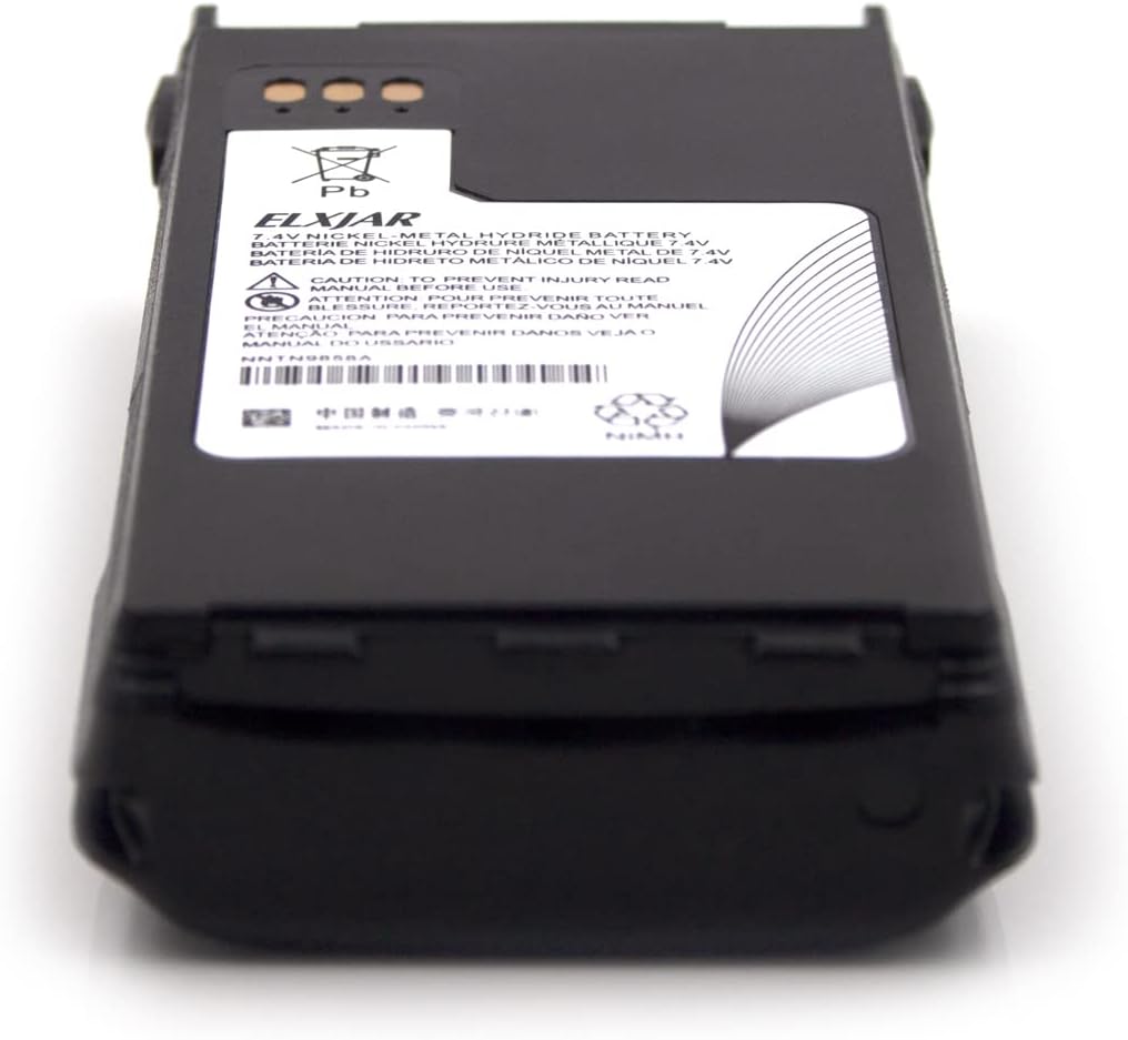 (2-Pack) 7.4V 2100mAh Ni-MH Battery Replacement for Motorola NTN9815 NTN9858 XTS1500 XTS2500 PR1500 MT1500 Two Way Radio - Image 6