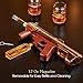 Gifts for Men Dad, Kollea Gun Whiskey Decanter Set-Limited Edition, Liquor Decanter with Bullet Shot Glass, Cool Anniversary Birthday Gifts for Him Husband, Military Present for Home Bar Drinking
