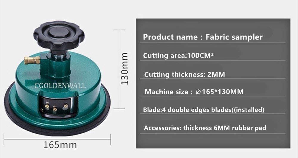 CGOLDENWALL bilancia elettronica di precisione bilancia digitale analitica con 100 mq tondi campione campione campione campionatore tessuto Cutter (300g/0,01 g + campionatore)