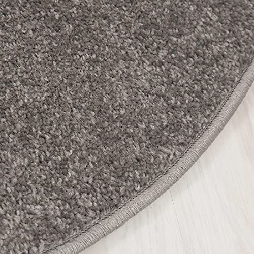 Carpeto Rugs Tappeto Tondo Salotto Moderno Pelo