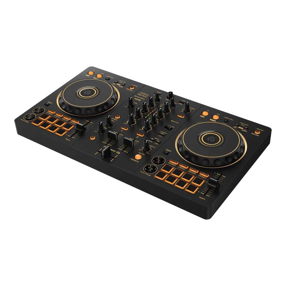 Amazon | DDJ-FLX4-N (GOLD Edition)+専用スリーブケース+DJヘッドホン