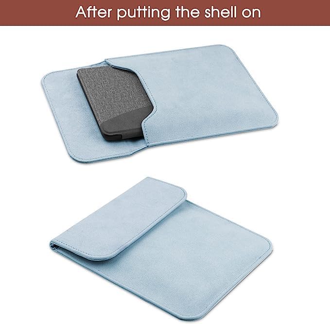 Miniatura 6 de Funda universal para lector de libros electrónicos de 7 pulgadas, compatible con Oasis 2019 y 2017  Kobo Libra 2 E-Reader y Pocketbook Era, funda