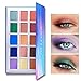 15 Eye shadow Palette Prism Makeup Matte Shimmer Pop Purple Blue Pigmented Glitter Eyeshadow Palette Makeup Pallet Cosmetics (EXOTIC PALETTE)