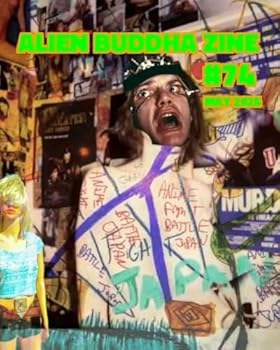 Paperback Alien Buddha Zine #74: standard color print Book