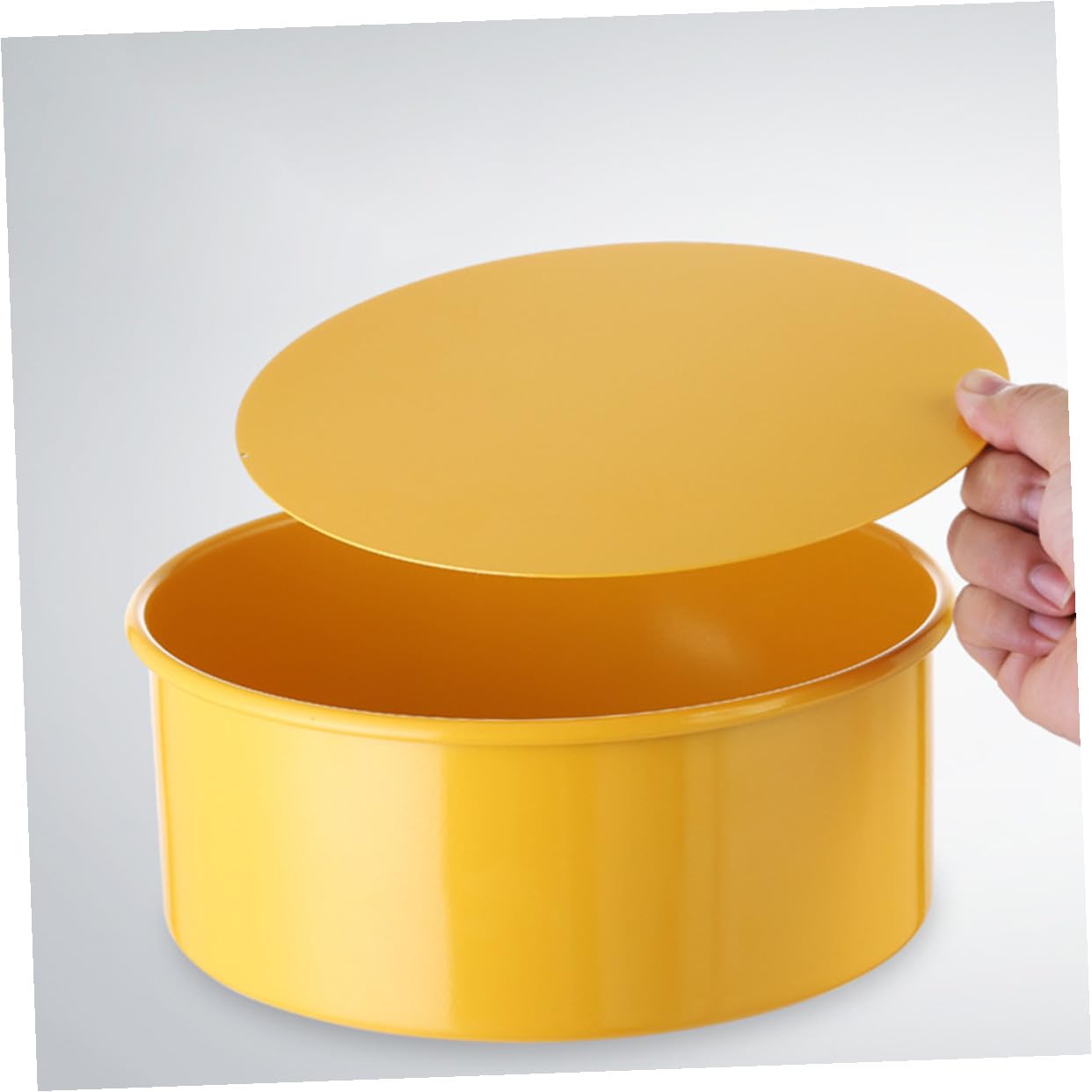 VILLCASE Antihaft-backform Runde Backplatte Ofen-backform Mikrowellen-backblech Praktische Backform Für Kuchen Haushalts-backplatte Mit Boden Abnehmbares Backblech Für Küche