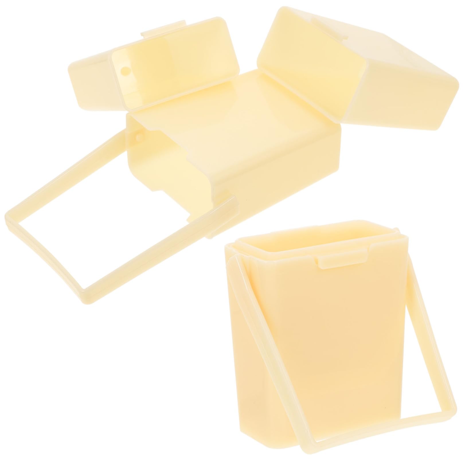 Veemoon 2Pcs Reusable Paint Brush Water Buckets Compact Brush Washer for Artists Easy to Use Household Brush Holders for Cleaning and Storing Paint Brushes