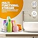 Lazy Susan Turnable Organizer for Cabinet – 11.5 Inches Clear – Heavy Duty Plastic – Multifunctional and Practical Design – Ideal for Kitchen, Under Sink, Bathroom (1 Pack)