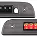PM PERFORMOTOR Full LED 3rd Third Brake Light High Mount Stop Light Compatible with Dodge Nitro 07-12,Black Housing