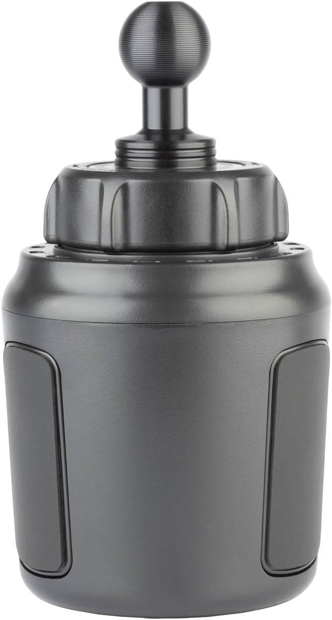 Bulletpoint Adjustable Universal Cup Holder Phone Mount for Car with Carbon Fiber Kevlar Arm Compatible with iPhone Samsung Google Smartphones (MagSafe Phone Holder)