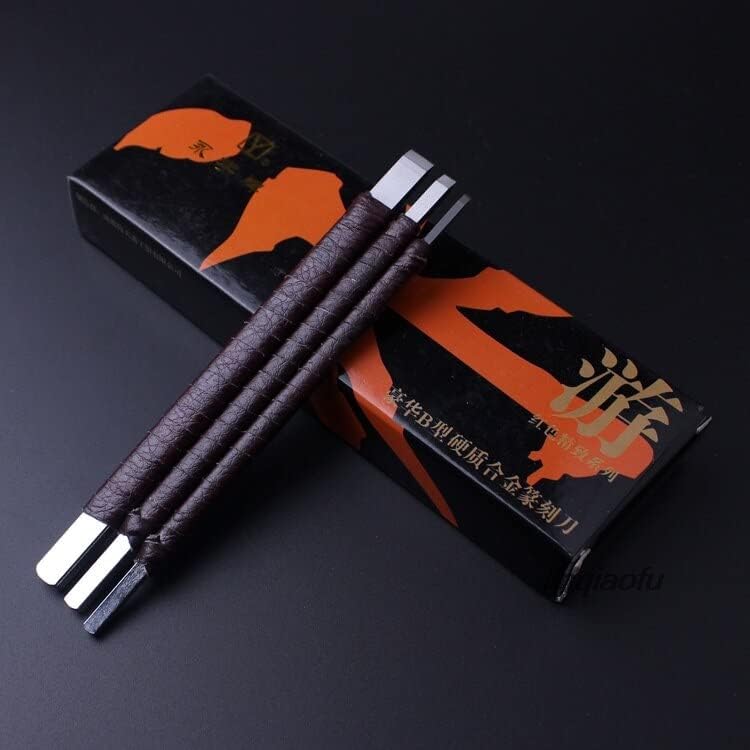 3 piece set Luxury B type 4/6/8mm hard alloy tungsten steel engraving knife HPZB-4/6/8mm - (Color: 1)