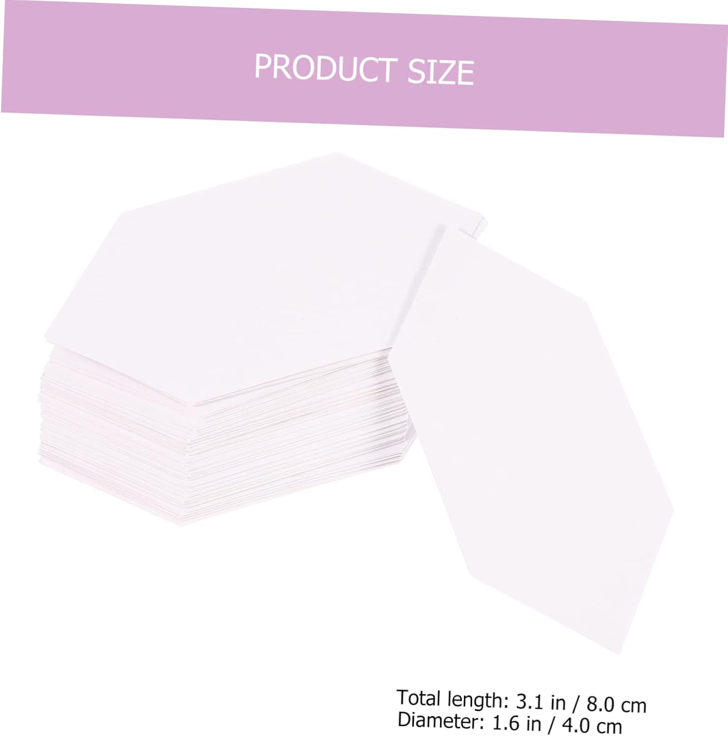 パッチワークキルト段ボールアクセサリー 200枚用アクセサリー キルティングステンシル 六角形ペーパーピース テンプレート ペーパー