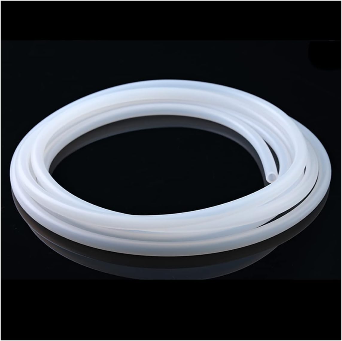 Silicone Tube Flexible Silicone Rubber Tubing Water Air Hose Pipe Translucent Length 20m,Inner diameter 2mm,2mmx5mm