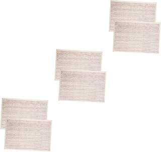 Toyvian 6 Pçs Piso De Casa De Bonecas Em Miniatura Casa Acessórios De Casa Minúsculas Tábuas De Piso Em Miniatura Degraus De Escada Adesivos Móveis Adesivo De Piso Mini Casa Adesivos