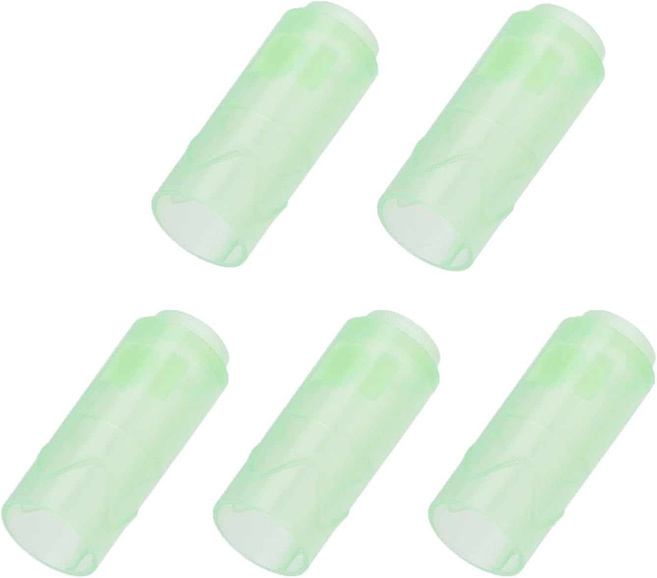 GoldenBall Maple Leaf Super Silicone Hop Up Bucking for Airsoft AEG Rifles (50 Degree, Green) X5