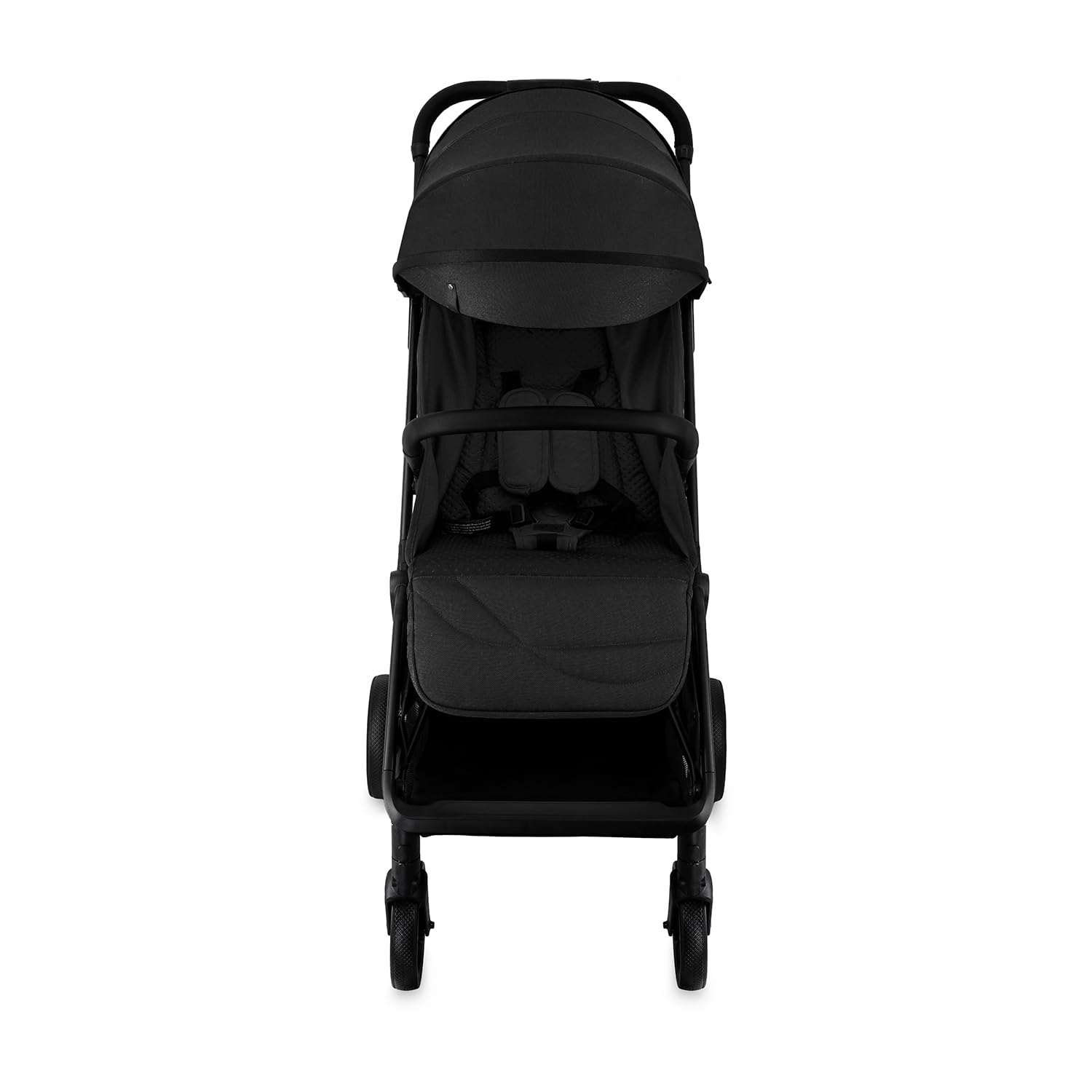 MoMi ANDREA Poussette Compacte Pliage Automatique Jusqu'à 22 kg | Harnais 5 Points, Roues EVA Increvables, Capote UPF 50+, Sac à Dos, Porte-Gobelet, Moustiquaire et Habillage Pluie