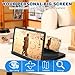 Big Screen Phone Magnifier,HD Screen Expander, Foldable Phone Stand with Movie Screen Amplifier for Travel, Portable 3D Magnifying Screen for Elderly, with All Phones (12 in)
