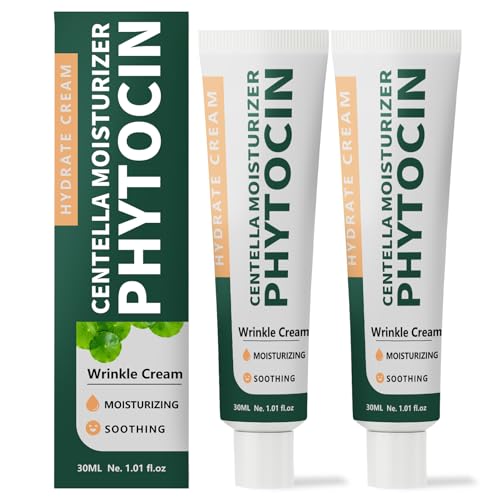 YAMFIUY Centella Moisturizer Phytocin Cream - Phytocin Cream Moisturizer & Hydration Improve Roughness Smooth Skin For Sensitive Skin with Natural Centella Asiatica Extract 2pcs