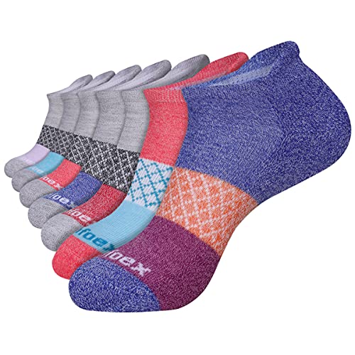 Womens Ankle Socks 7-Pack Cushioned Athletic Running Socks with Tab