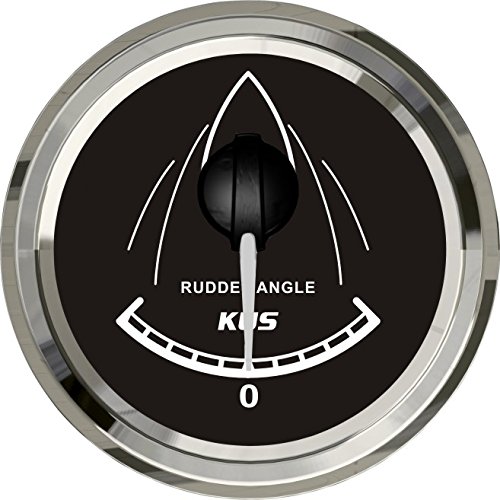 KUS SQ Series DN52mm Rudder Angle Gauge 0-190ohm PN: KF09021 (Black)